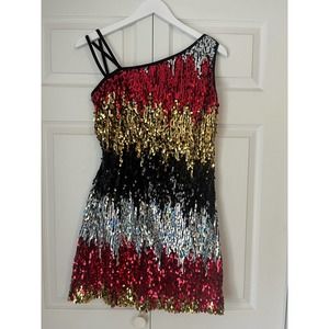 Double Platinum Sequined Red, Black,Silver, Gold Dance Swiftie Eras Tour…